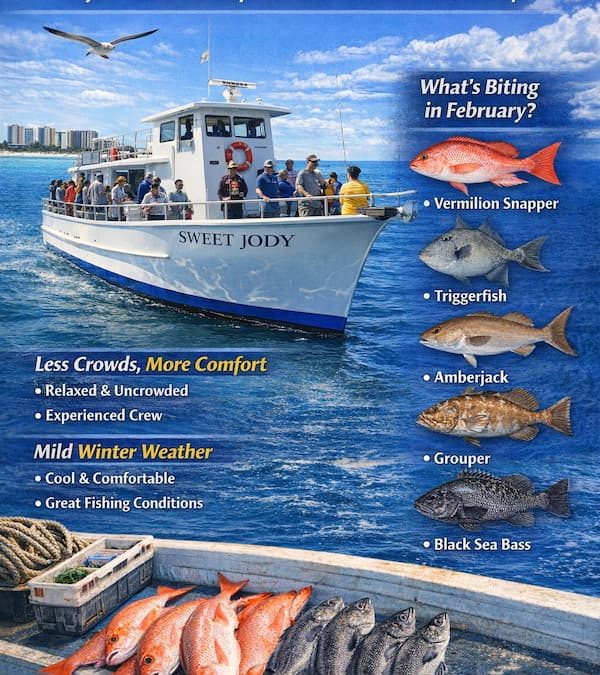 February Fishing in Destin